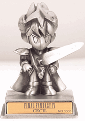 Cecil pewter figure Final Fantasy IV